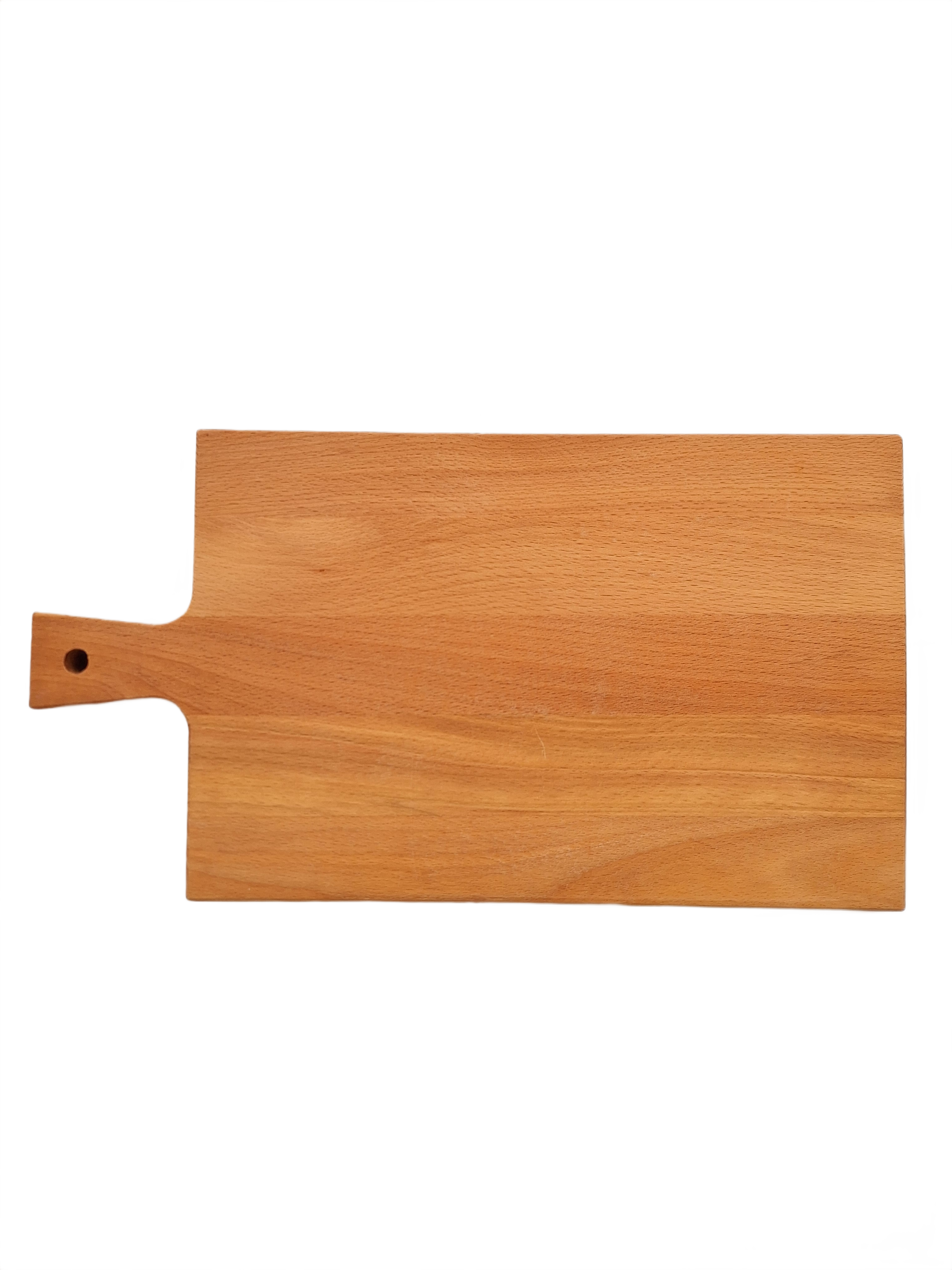 middelgrote vierkante borrelplank met handvat