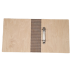opgeslagen houten multomap