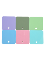 6 verschillende pastel   kleuren acrylaat